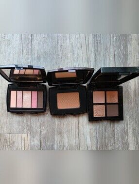 Lancome Eye Shadow Sultry Sky + Star Bronzer Glow 01 + Lancome Loves Women Warm